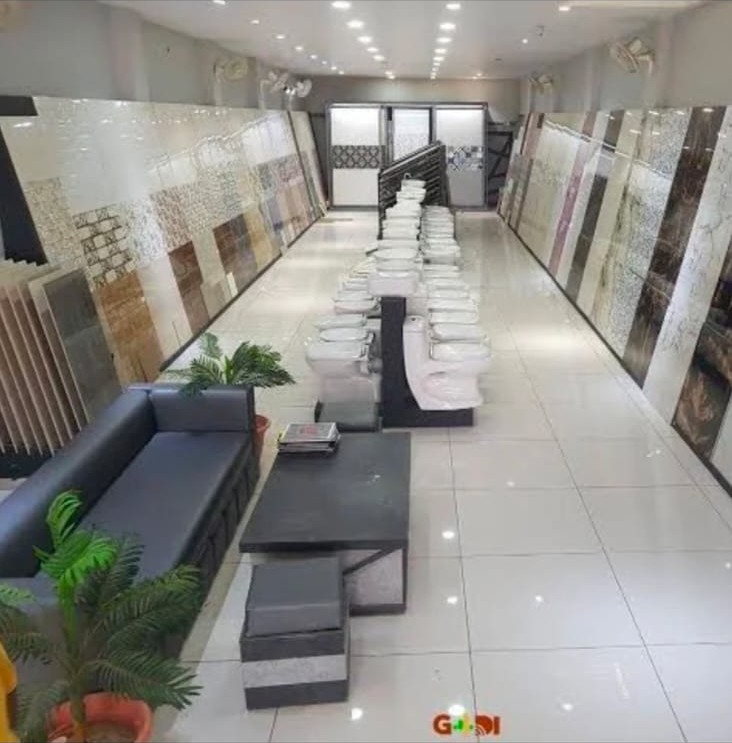 Shukla Ceramics Showroom Interior